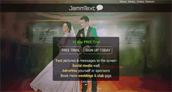 Desktop Screenshot of jammtext.com